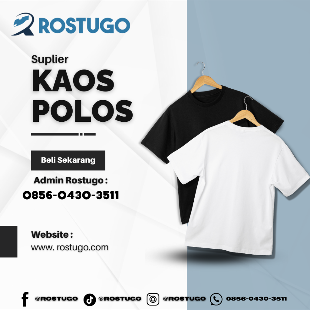 Suplier Kaos Polos di Gresik